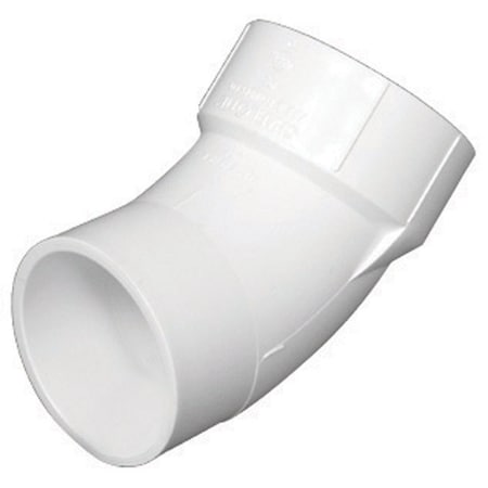 Charlotte Pipe And Foundry Charlotte Pipe Schedule 40 1-1/4 in. Hub X 1-1/4 in. D Spigot PVC Street Elbow 1 pk PVC003230600